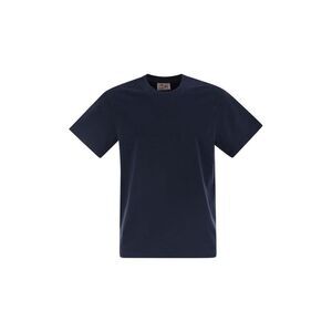 MC2 SAINT BARTH Crew Neck Cotton T-Shirt Men BLUE T-Shirts